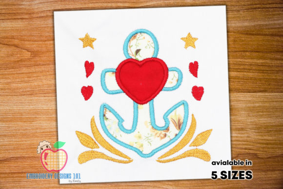 Anchor with Heart Applique: A Designer’s Review