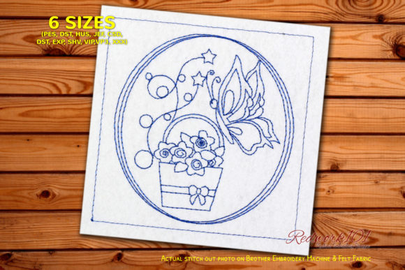 Basket of Roses with a Butterfly: A Designer’s Review
