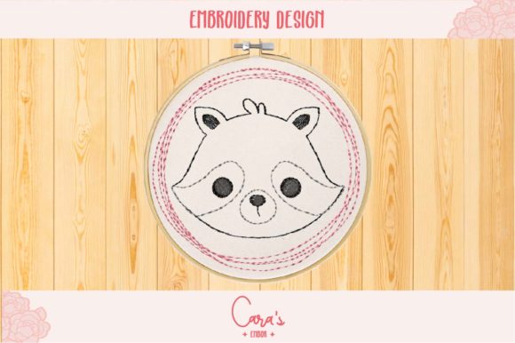Raccoon Embroidery Design Review for Etsy Sellers