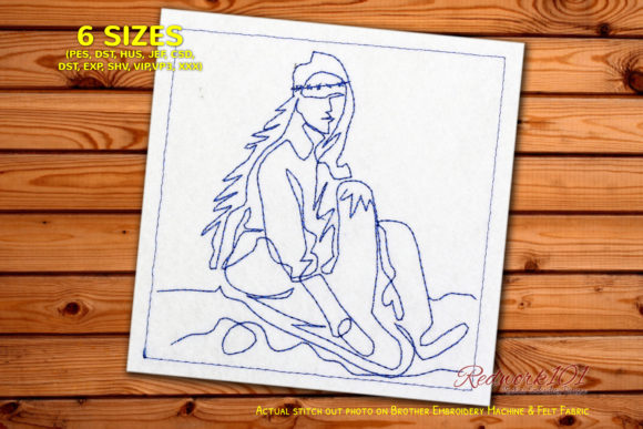 Review: Beautiful Boho Women on the Beach Design