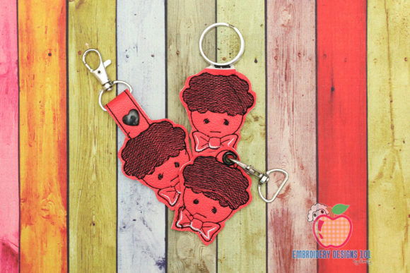 Review: Boy Face Bow Tie ITH Keyfob for Makers