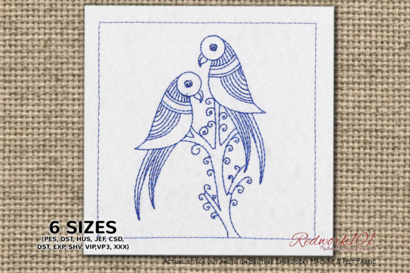 Review: Love Birds Zentangle Lineart for Craft Fairs