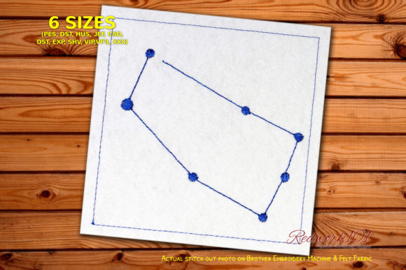 Review: Star Constellation of Gemini Redwork