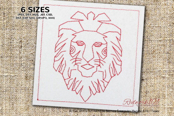 Reviewing Leo Lion Horoscope Redwork for Holiday Gifts
