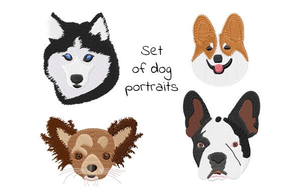 Reviewing the Set of Dog Portraits for Custom Gifts